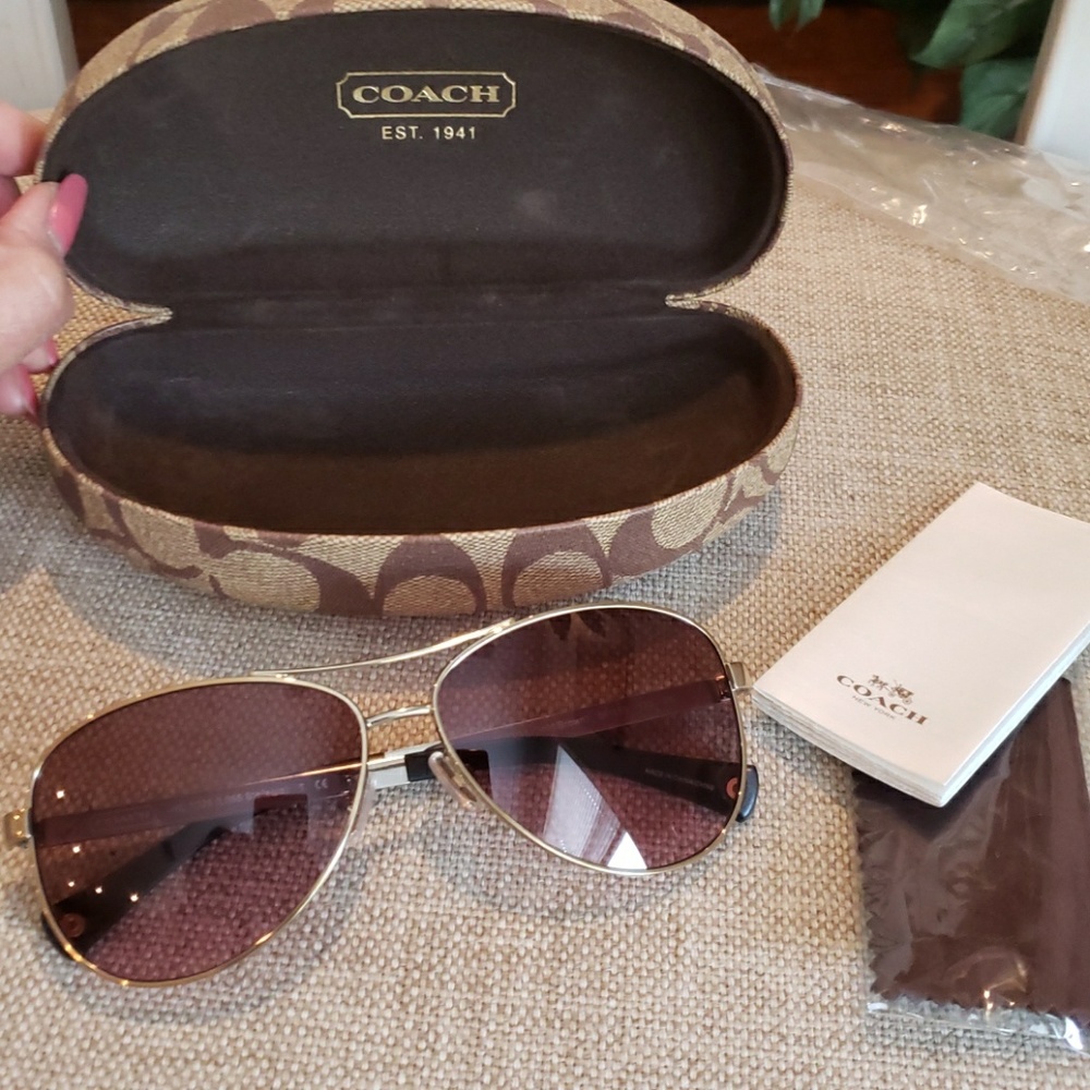 Coach Aviator GOLD - Picture 2 of 4